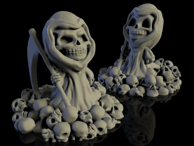 ChibiGrim on Skulls NEW HD version — modelo 3D