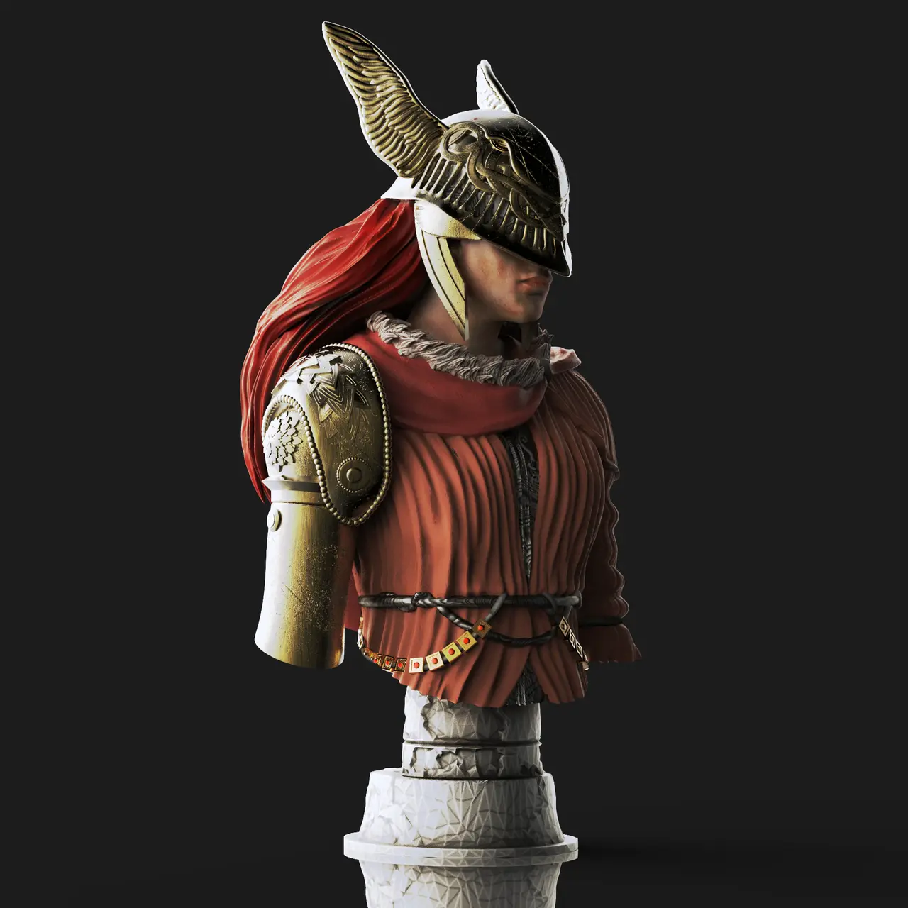 Malenia Bust - Elden Ring — modelo 3D