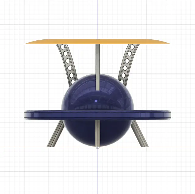 UFO Table — modelo 3D