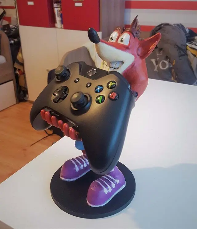 Crash Bandicoot - Controller Stand — modelo 3D