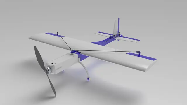 3D Printable RC Plane BowerBird — modelo 3D