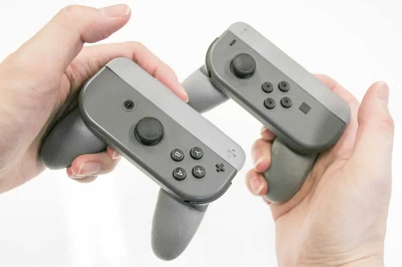 Nintendo Switch Single Joy-Con Grip + And - — modelo 3D