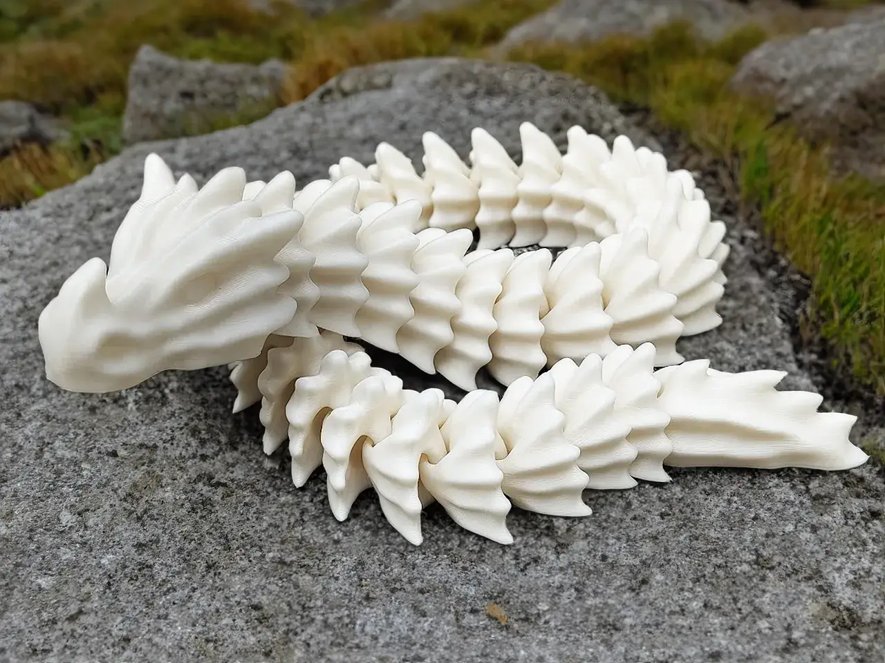 Articulated Bone Dragon — modelo 3D