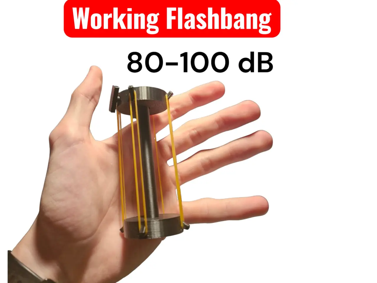 working Flashbang — modelo 3D