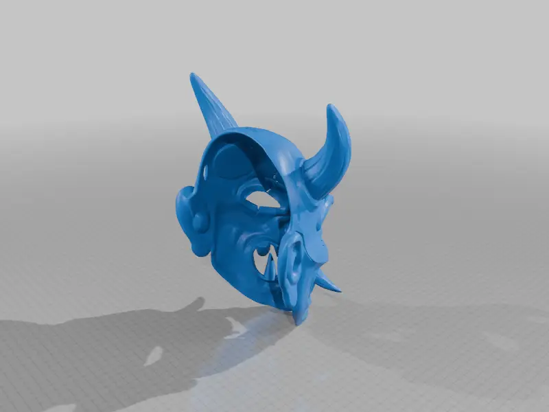 Oni Full Mask — modelo 3D