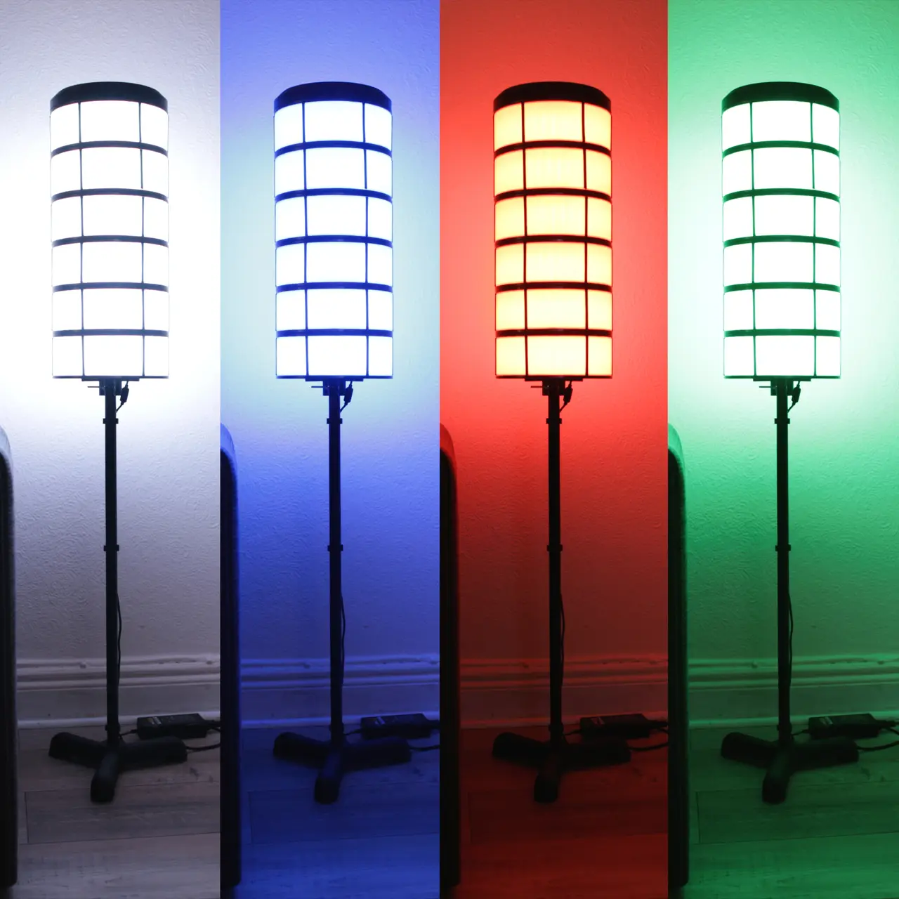 Filament Spool RGB LED Lamp — modelo 3D