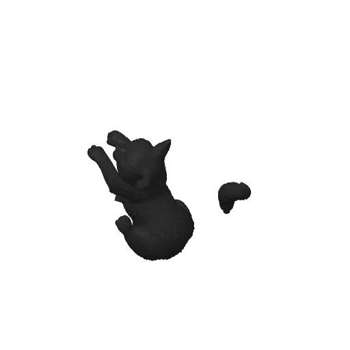 Midnight Cat Pumpkin – Cute Halloween Decor — modelo 3D