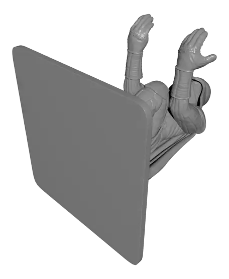 Kneeling Darth Vader Pen Holder — modelo 3D