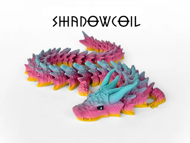 Shadowcoil - Articulated Dragon — modelo 3D