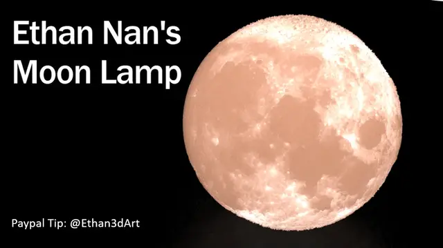 Moon Lamp — modelo 3D