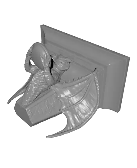 dragon shelf — modelo 3D