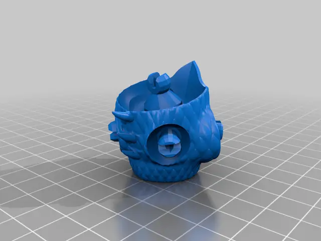 Seven the Articulated Dragon — modelo 3D