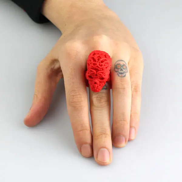 day of the dead ring ( Halloween ) — modelo 3D