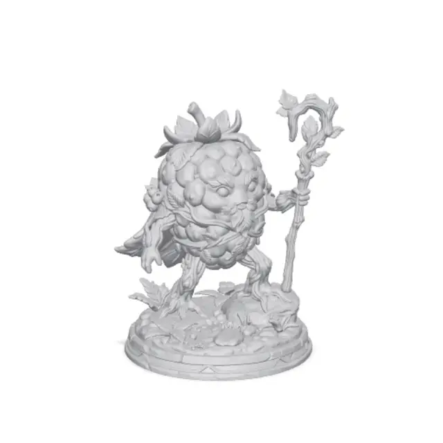 1000+ Minis, Free Kickstarter Sample, Elder Berry Miniature — modelo 3D