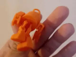 Mini Maker Robot – Print-in-Place-Sneaker-Baby-Bot-Keychain or something like that ;D — modelo 3D