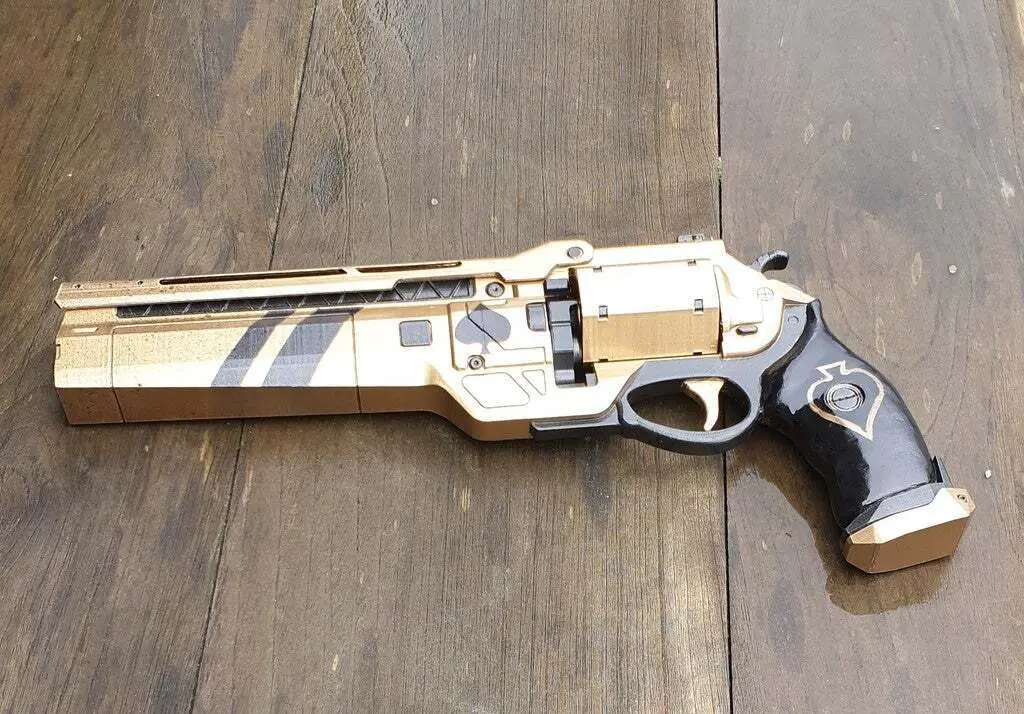 DESTINY 2 - Ace of Spades Hand Cannon - NEW VERSION — modelo 3D