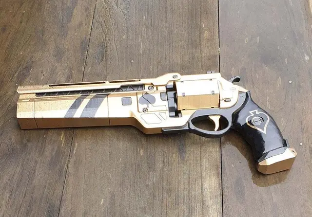 DESTINY 2 - Ace of Spades Hand Cannon - NEW VERSION — modelo 3D