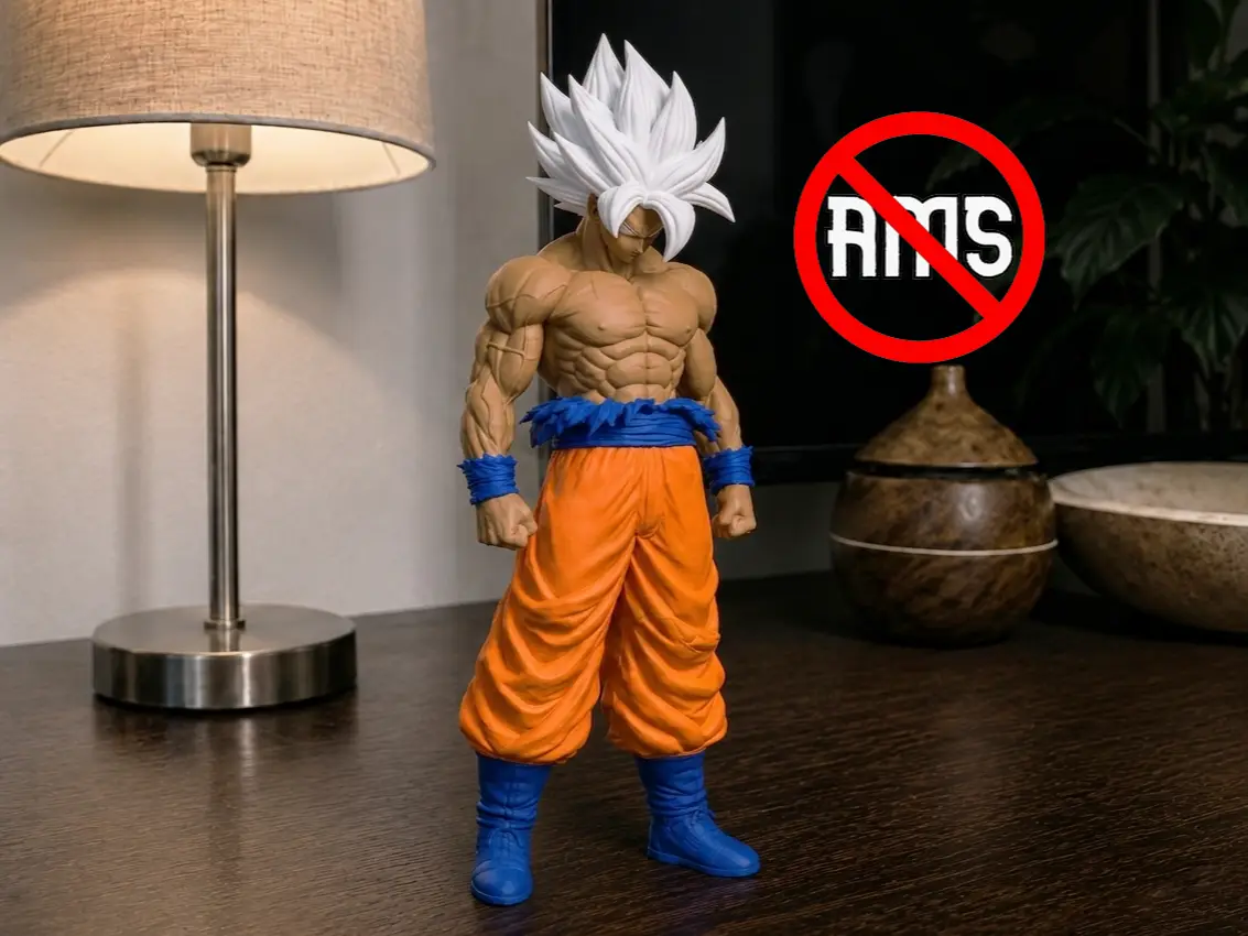 Goku Limit Break Pose NO AMS Ultra Dettagliato — modelo 3D
