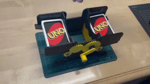 High friction washer - Playing Card Shuffler V3 — modelo 3D