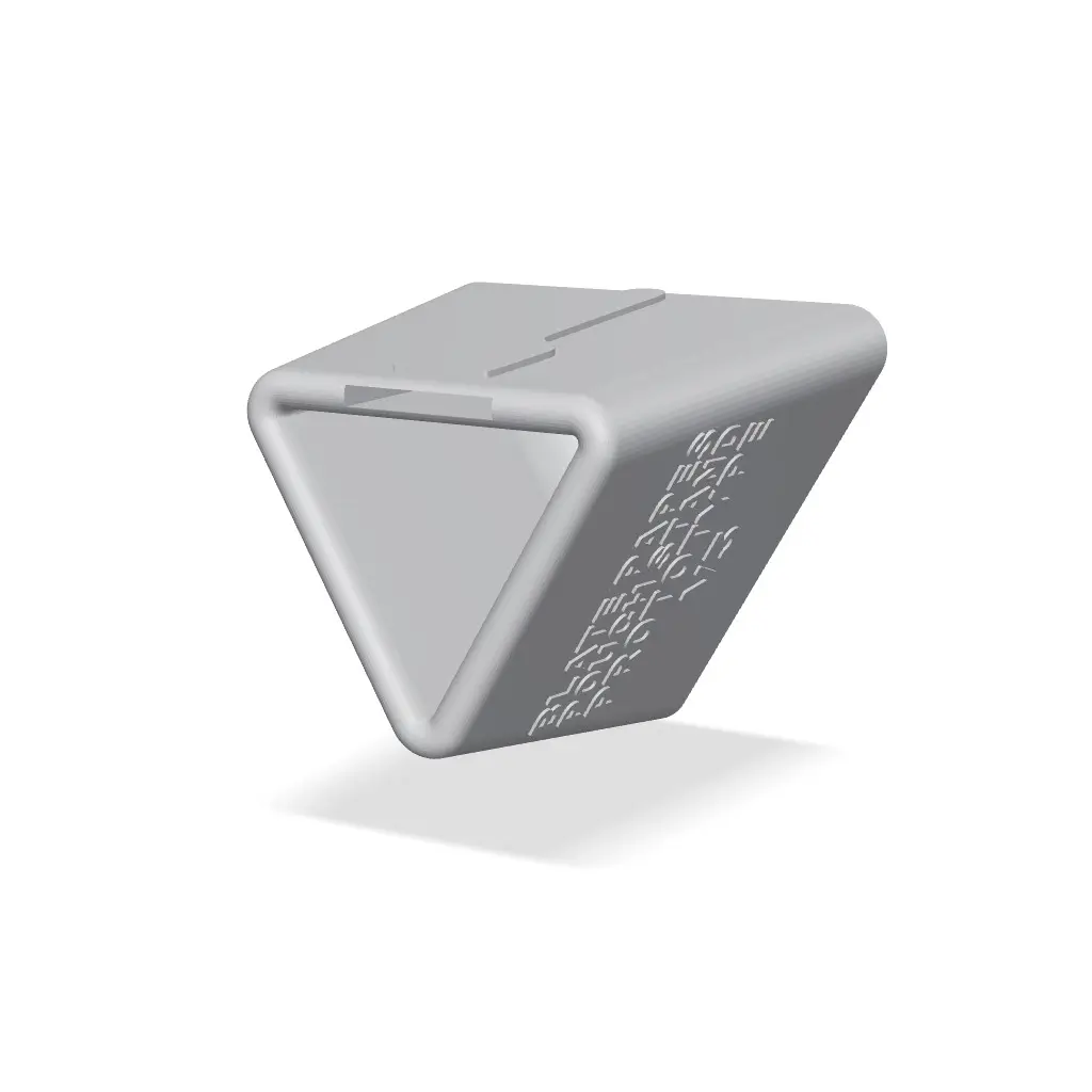 Blate Papes Gel Film Pouch Stand Prototype V3 — modelo 3D