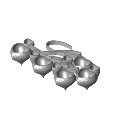 Love Hearts Ornament — modelo 3D