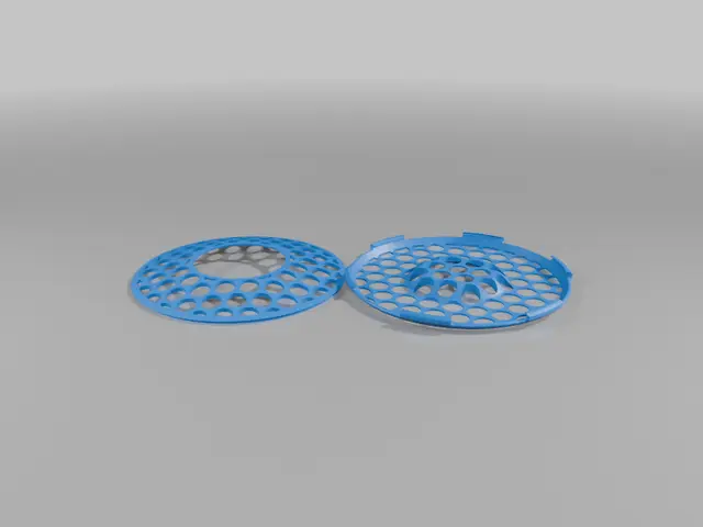 3m round filter case v3 — modelo 3D