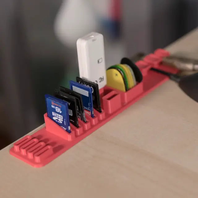 Desktop Organization Widget — modelo 3D