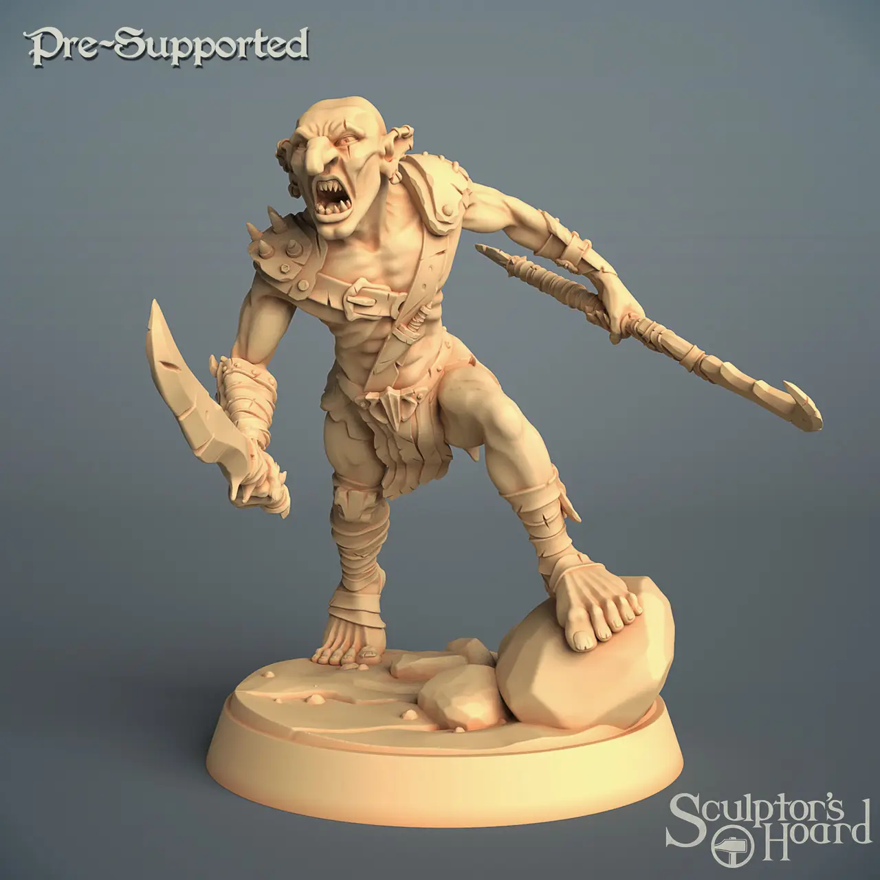 Goblin Fighter — modelo 3D