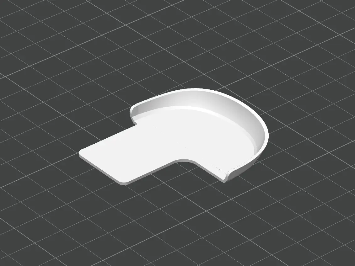 Tapa ratón Logitech M185 — modelo 3D