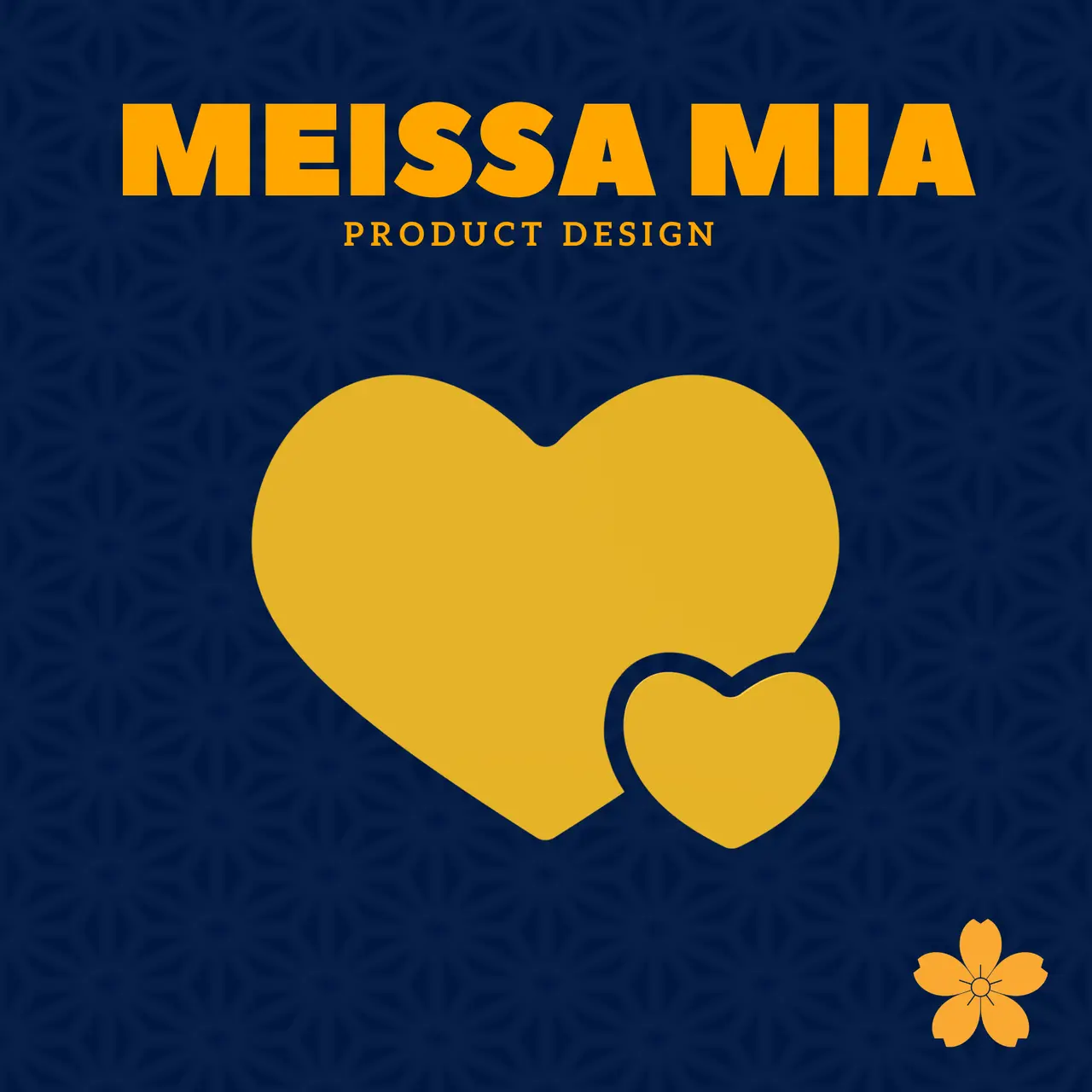 Wall Art Silhoutte – 50. Connecting Hearts - Minimalist Japanese themed Wall Art STL for 3D Printing — modelo 3D