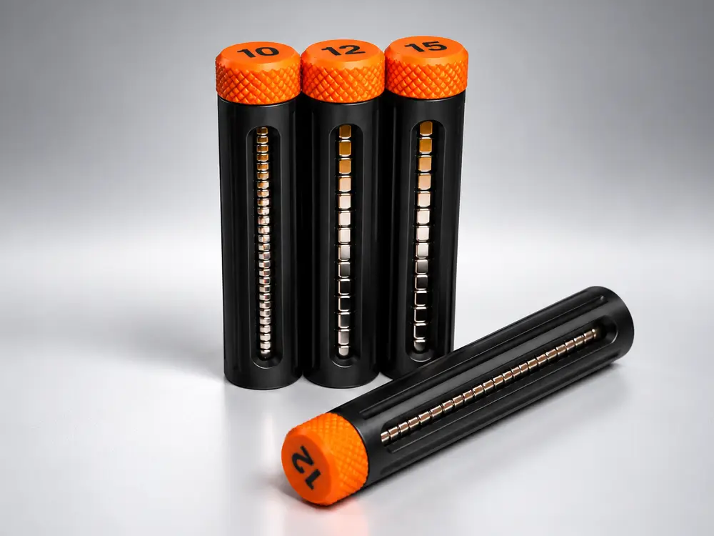 Magnet Dispenser & Storage Tubes — modelo 3D