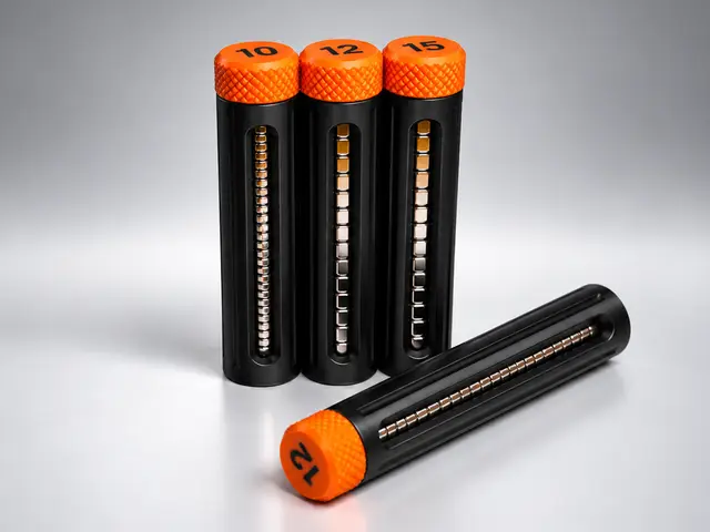 Magnet Dispenser & Storage Tubes — modelo 3D