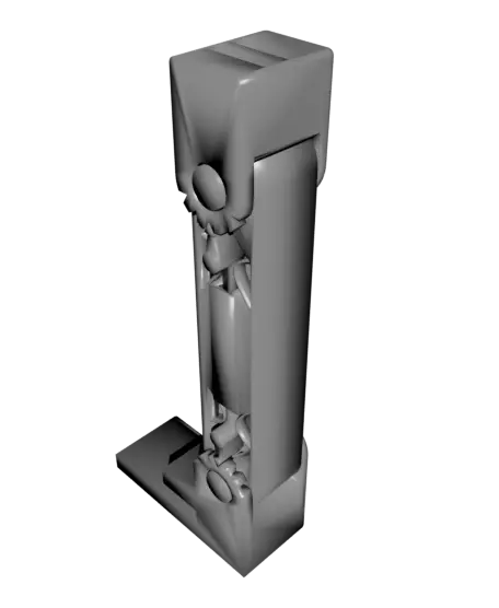 Print in place articulated timelapse cam mount — modelo 3D