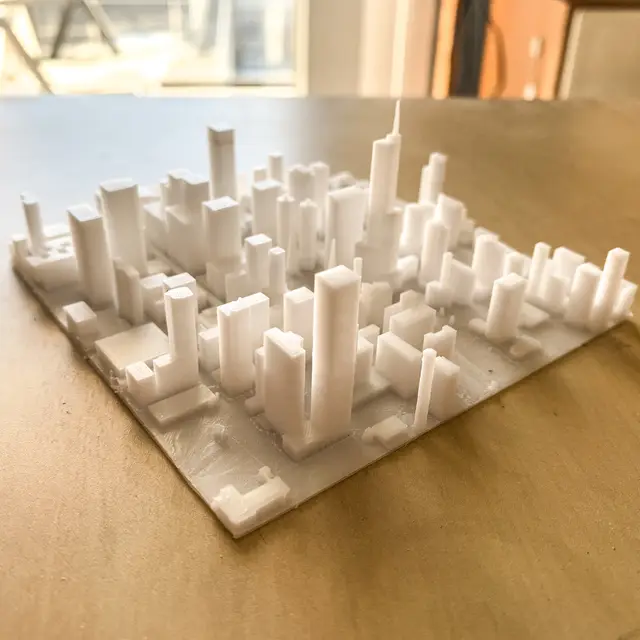 Chicago city — modelo 3D