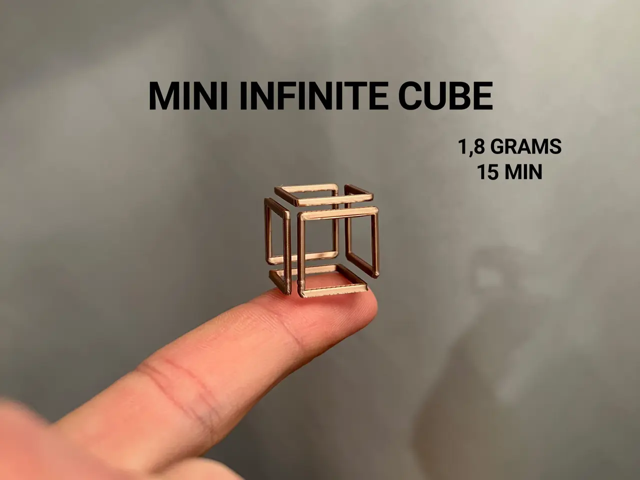 Mini Infinite Cube — modelo 3D