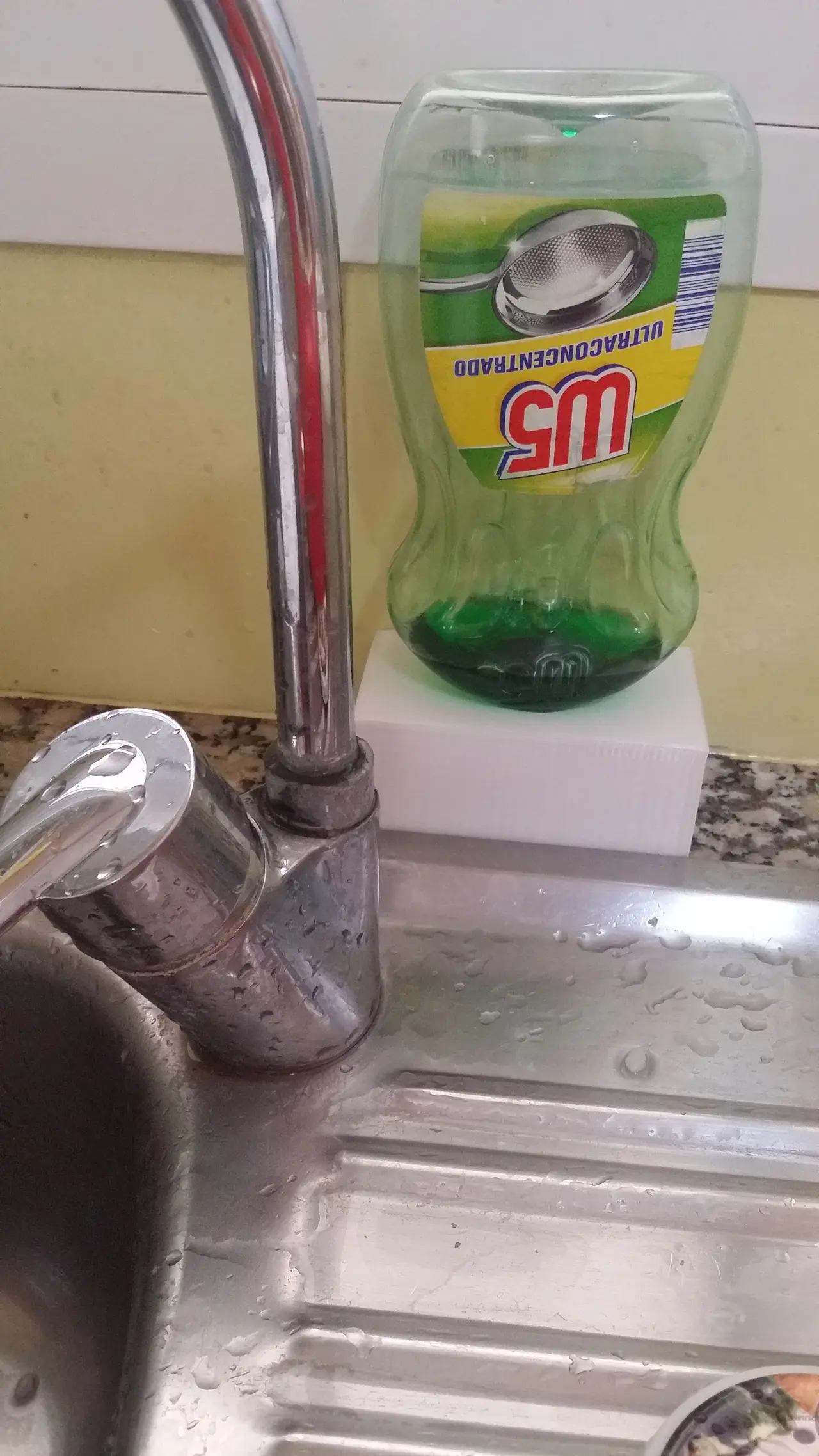 Detergent finisher suport — modelo 3D