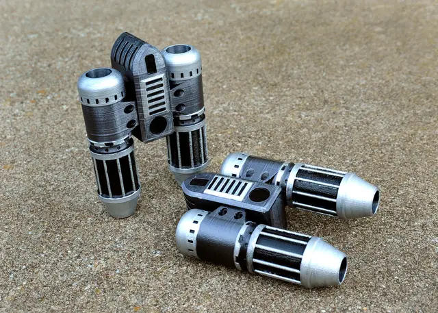 Star Lord's Boot Jets from Guardians of the Galaxy — modelo 3D