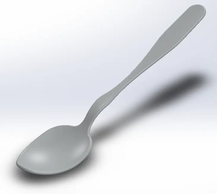 Spoon — modelo 3D