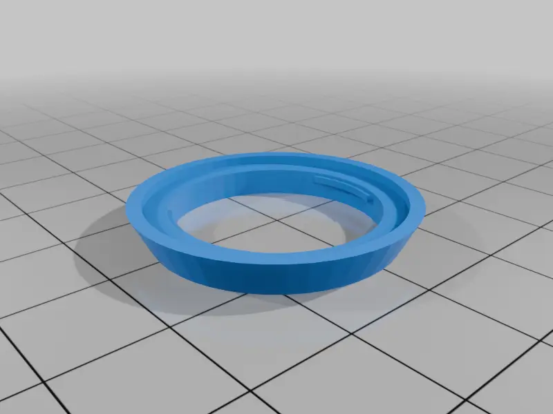 Rx8 shift knob lower ring — modelo 3D
