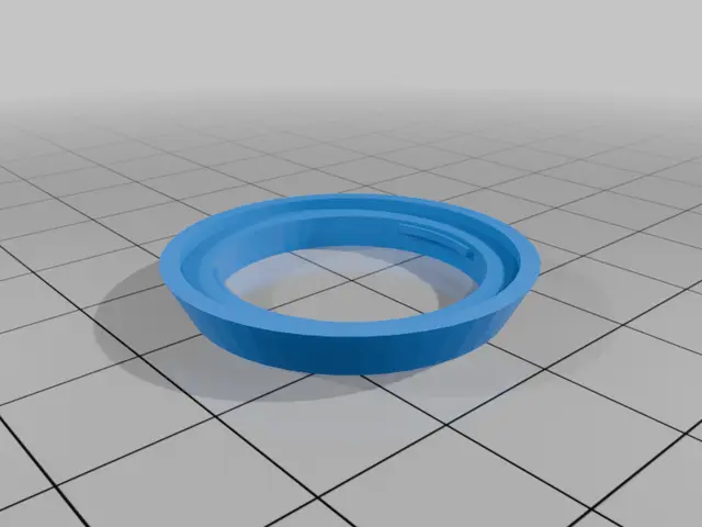 Rx8 shift knob lower ring — modelo 3D