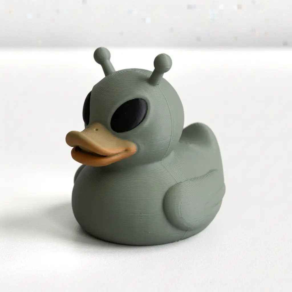 Alien Rubber Duck - Sci-Fi Figurine — modelo 3D