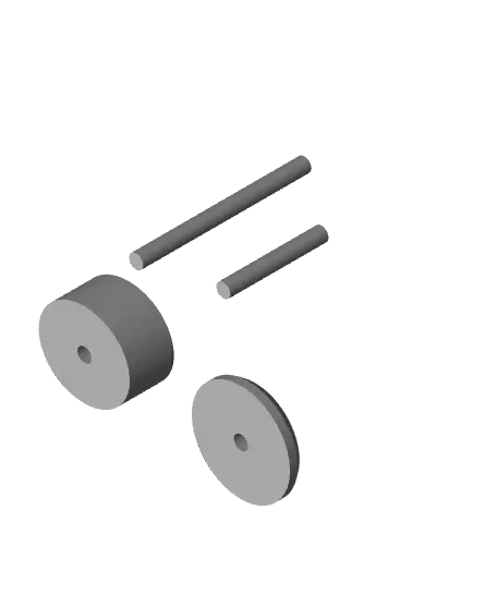 Helmet Stand for Chunkables Figures — modelo 3D
