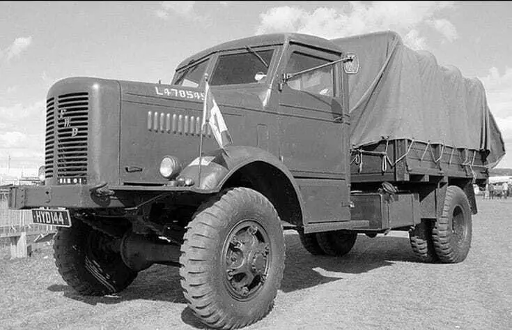 FHD HAR-1 MILITARY TRUCK (1942) — modelo 3D