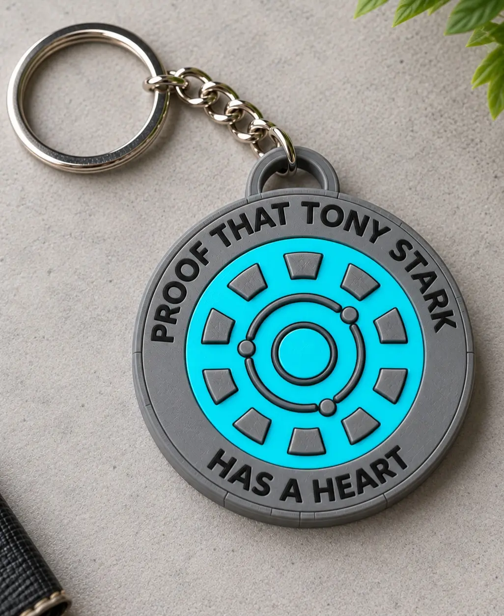 IronMan Heart Keychain — modelo 3D