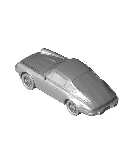 Porsche — modelo 3D