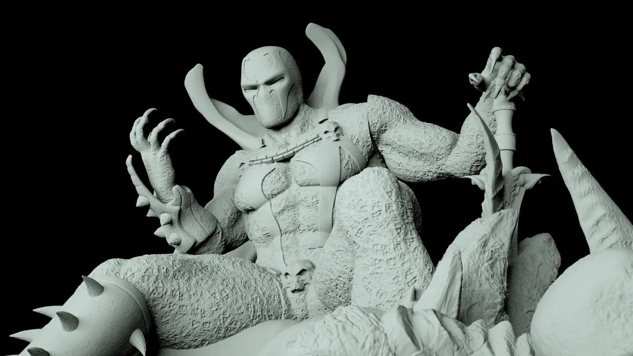 Spawn Figure — modelo 3D