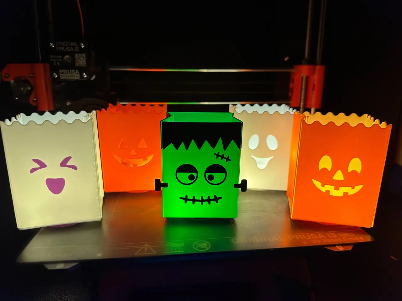 Mini Paper Bag Lanterns (for tea lights) — modelo 3D