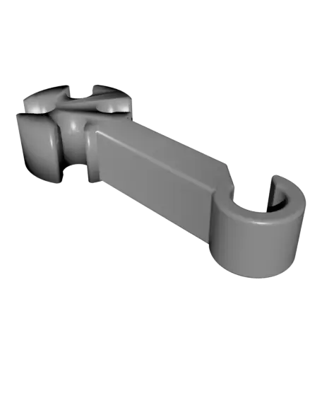 Anycubic Kobra 3 cable support clip — modelo 3D
