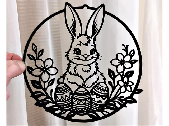 Easter 3D Decoration – Bunny 7 — modelo 3D
