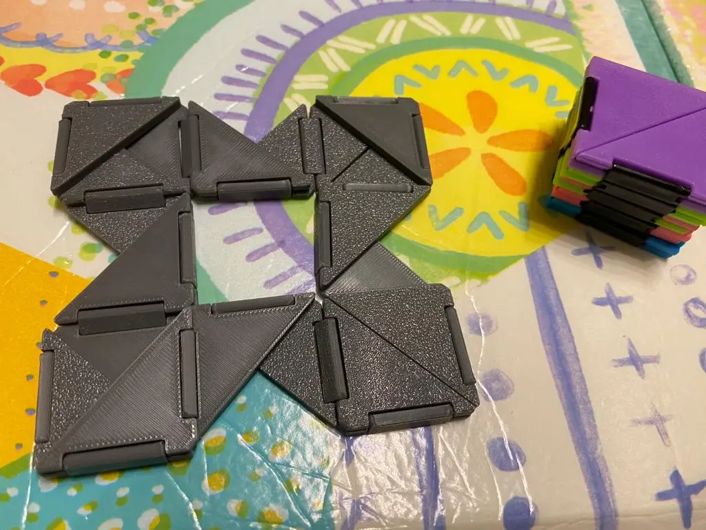 Fidget Ribbon — modelo 3D